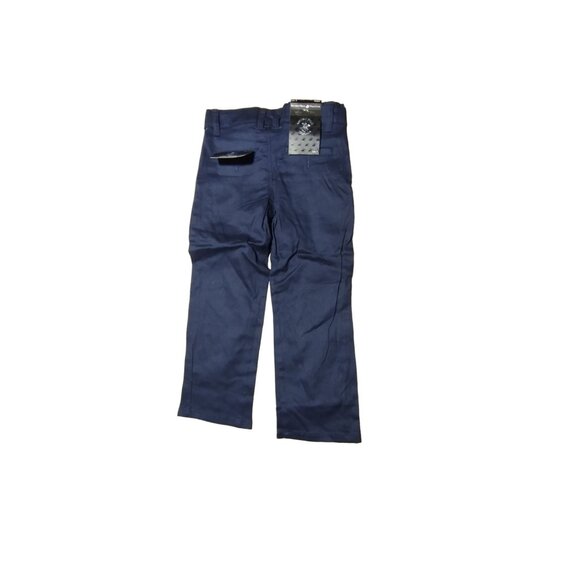 Beverly Hills Polo Club Boys’ School Uniform Pants Relaxed-Straight Navy Size 6 - Picture 5 of 5